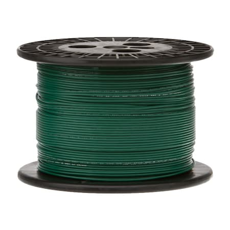 18 AWG Gauge GPT Marine Stranded Hook Up Wire, 500FT Lngth, Green, 0.0403 Dia, UL1426, 60 Volts